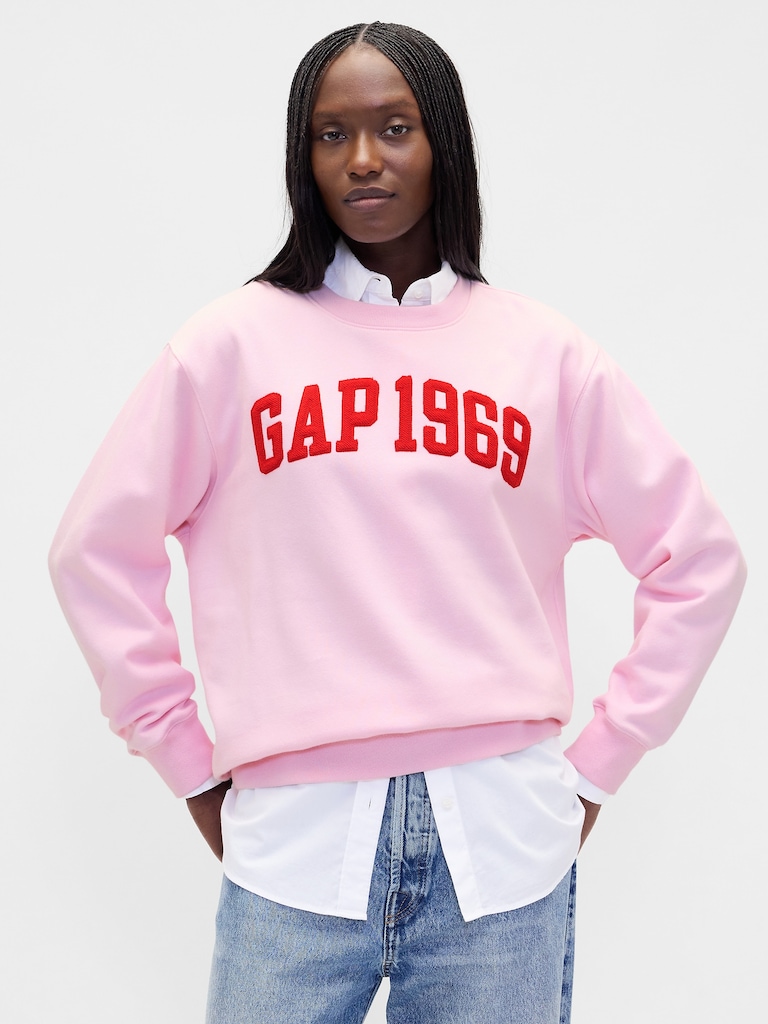 VintageSoft Gap Logo Tunic Sweatshirt