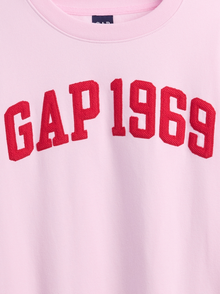 VintageSoft Gap Logo Tunic Sweatshirt