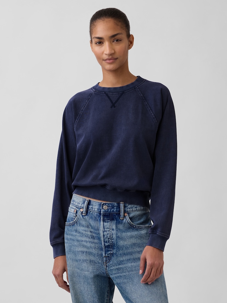 VintageSoft Terry Raglan Sweatshirt