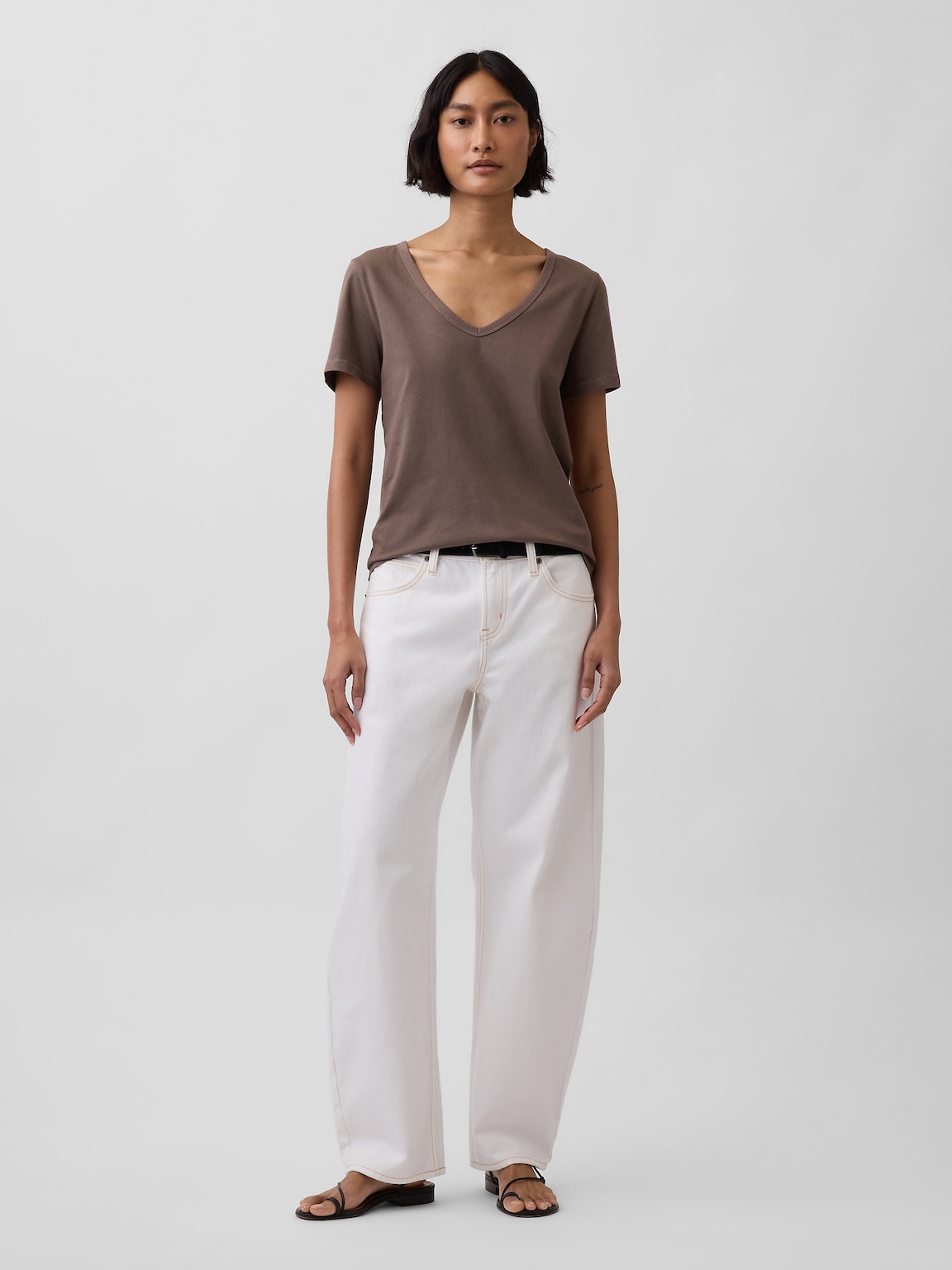 Organic Cotton VintageSoft V-Neck T-Shirt