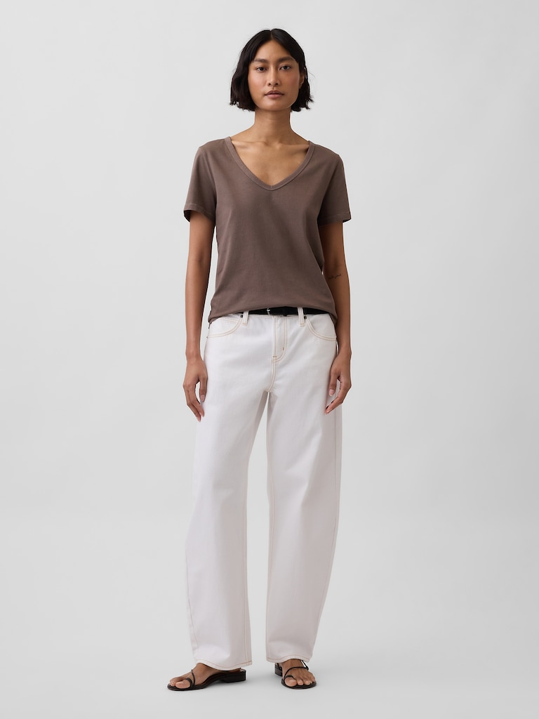 Organic Cotton VintageSoft V-Neck T-Shirt