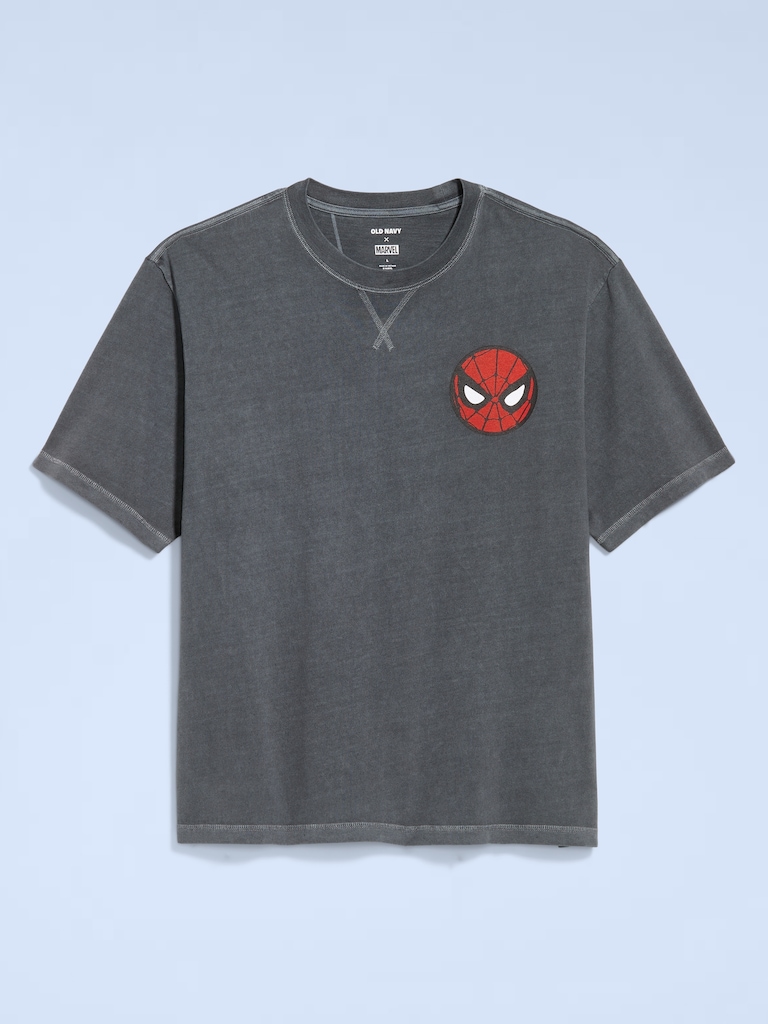 Old Navy x Marvel Spider-Man Boxy Heavyweight Graphic T-Shirt for Men
