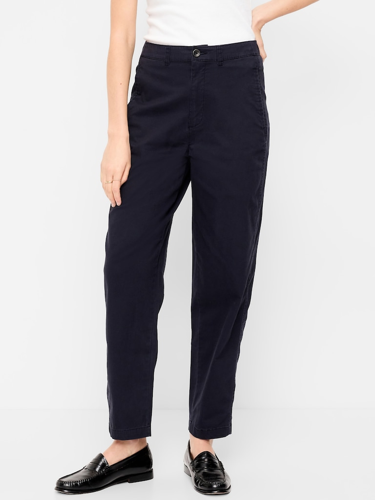 High-Waisted OGC Chino Tapered Straight Pants