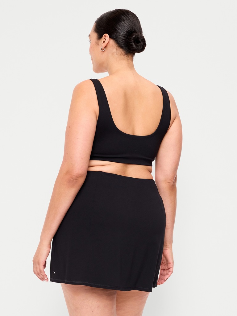 Light Support StudioSmooth Square-Neck Sports Bra