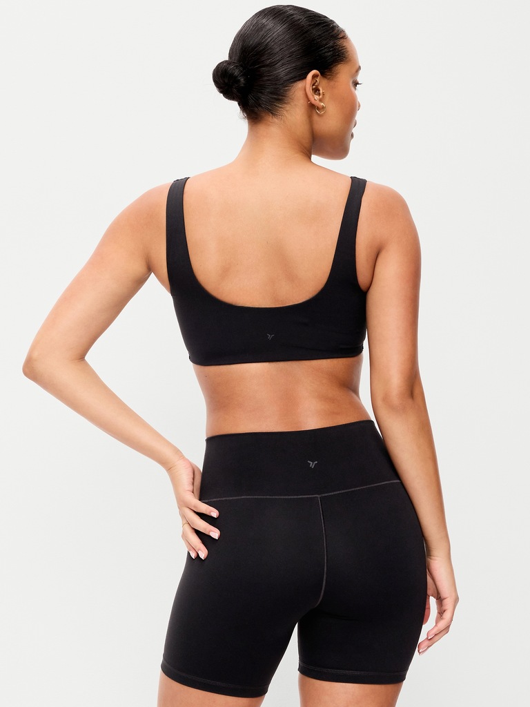 Light Support StudioSmooth Square-Neck Sports Bra