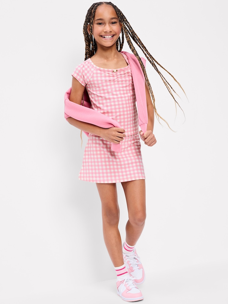 High-Waisted Skort for Girls