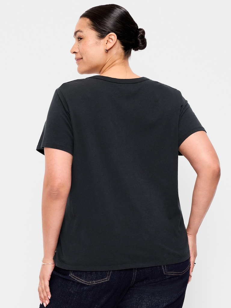 EveryWear Crew-Neck Logo-Graphic T-Shirt