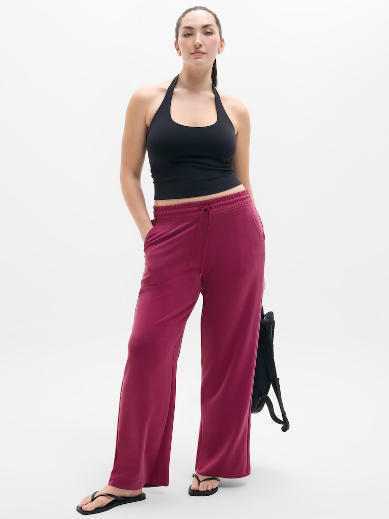 Seasoft Mid Rise Straight Pant