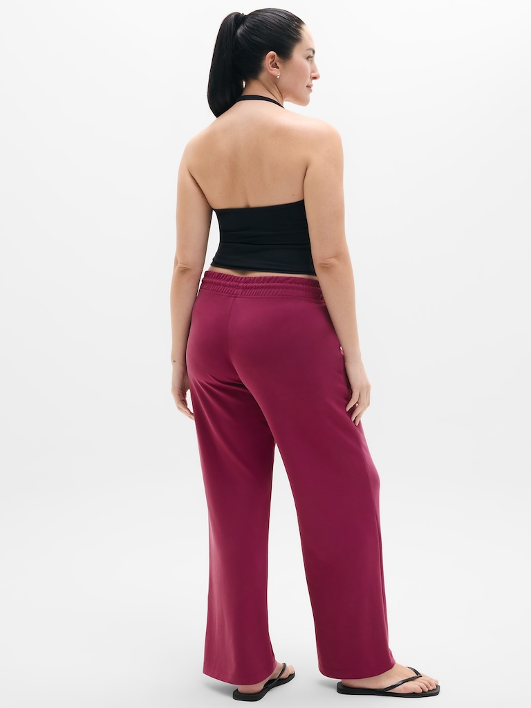 Seasoft Mid Rise Straight Pant