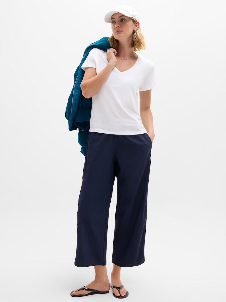 Favorite Cotton V-Neck Tee