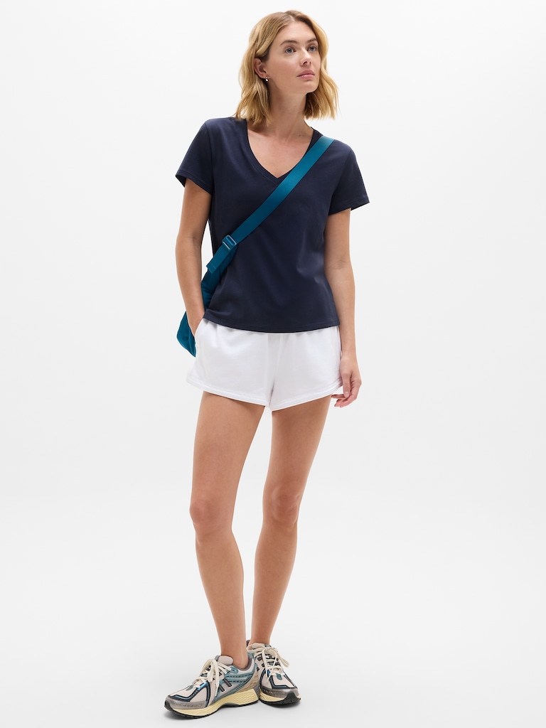 Favorite Cotton V-Neck Tee