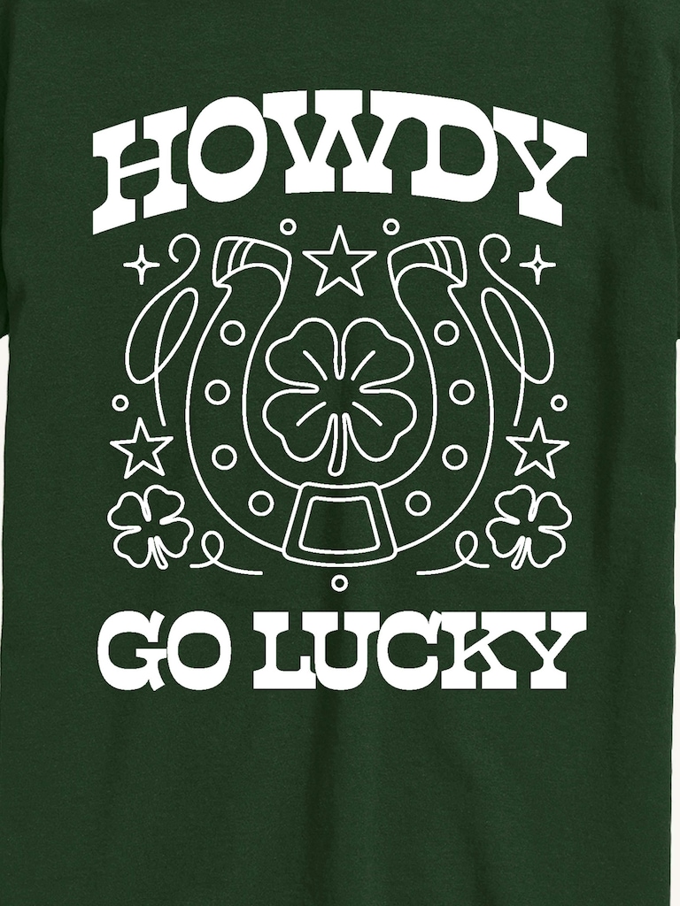 Howdy Go Lucky Short Sleeve Graphic T-Shirt