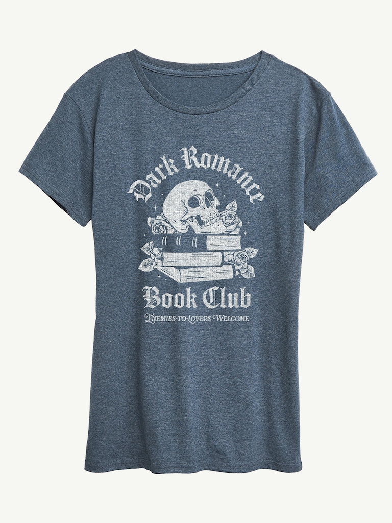 Dark Romance Book Club Short Sleeve Classic Fit Graphic T-Shirt