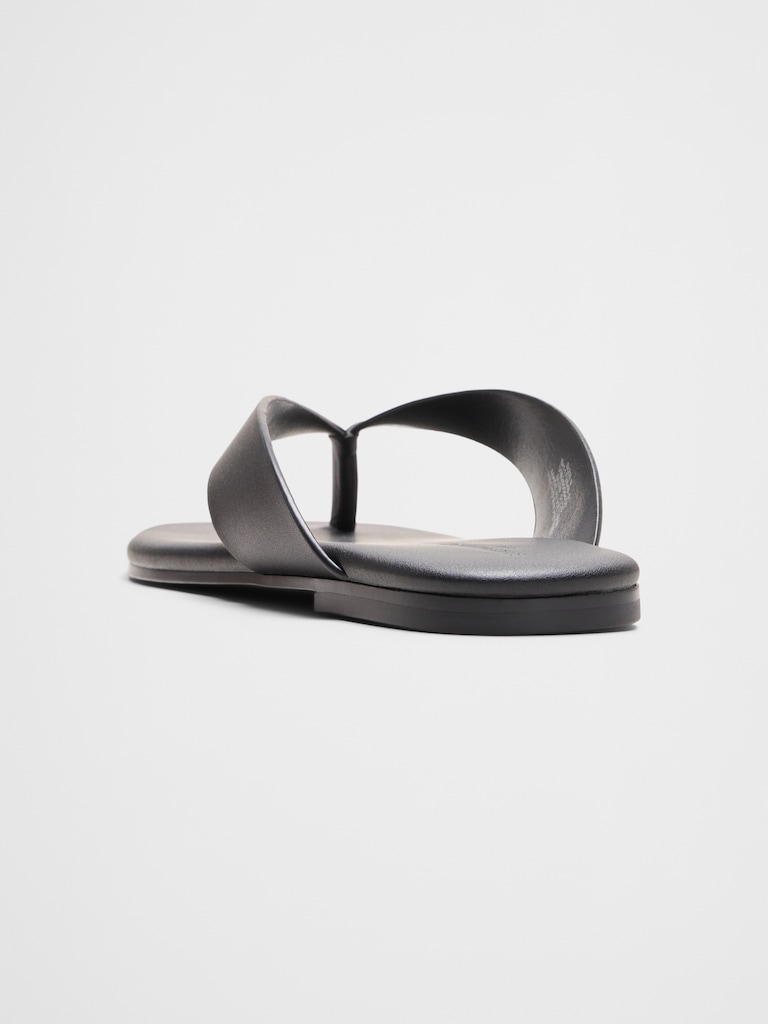 Vegan Leather Flip Flop