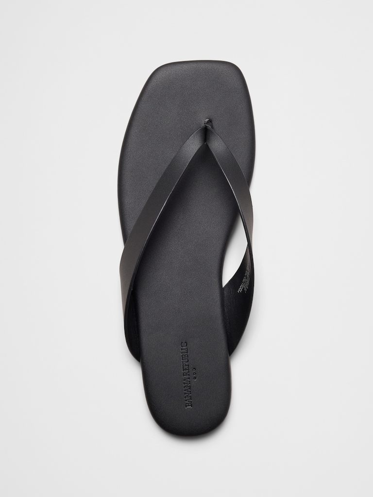 Vegan Leather Flip Flop