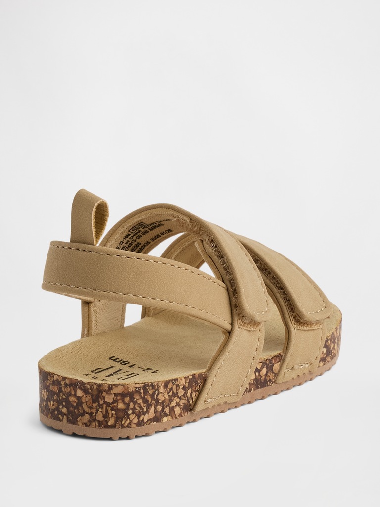 Baby Cork Strap Sandals