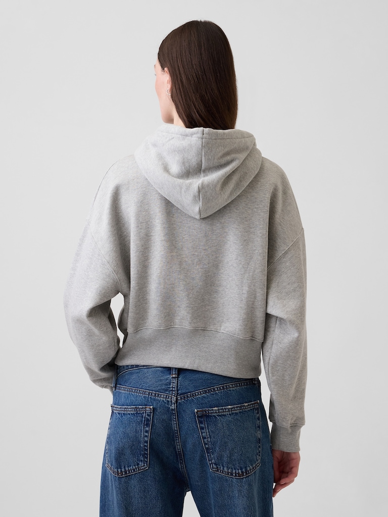 VintageSoft Wedge Zip Hoodie