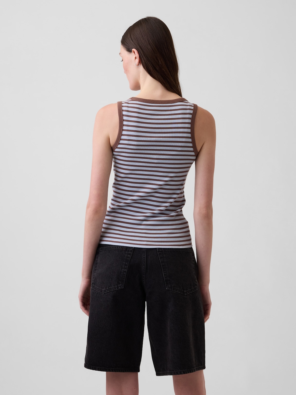 Rib Scoop Tank Top
