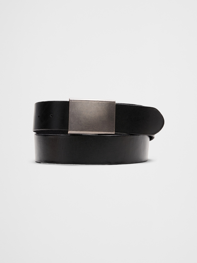 Plaque Buckle Belt