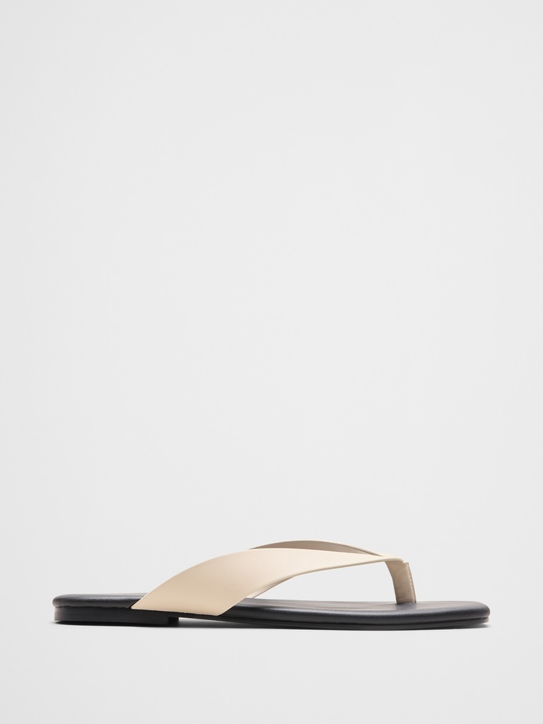 Vegan Leather Flip Flop
