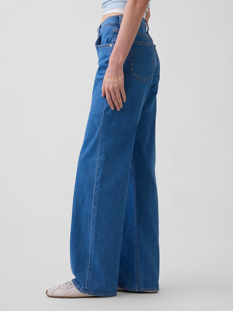 Low Rise '90s Loose Jeans
