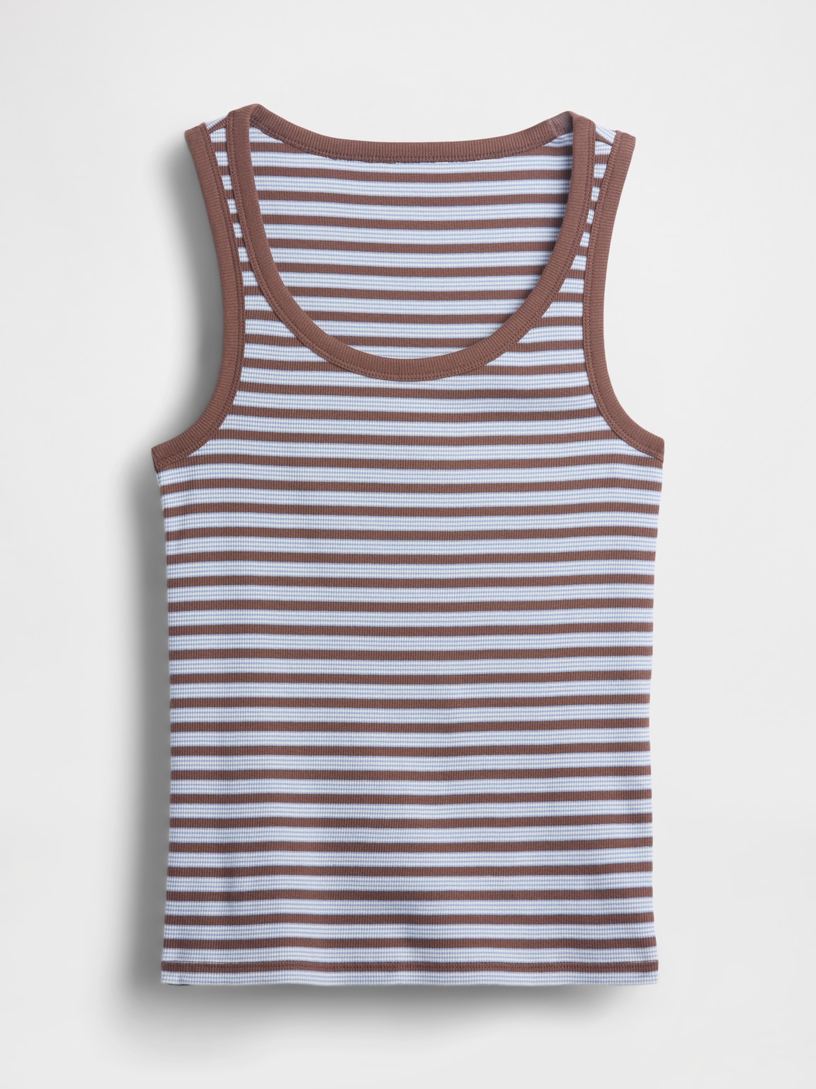 Rib Scoop Tank Top