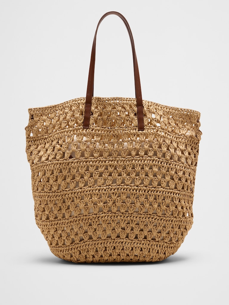 Straw Market Tote