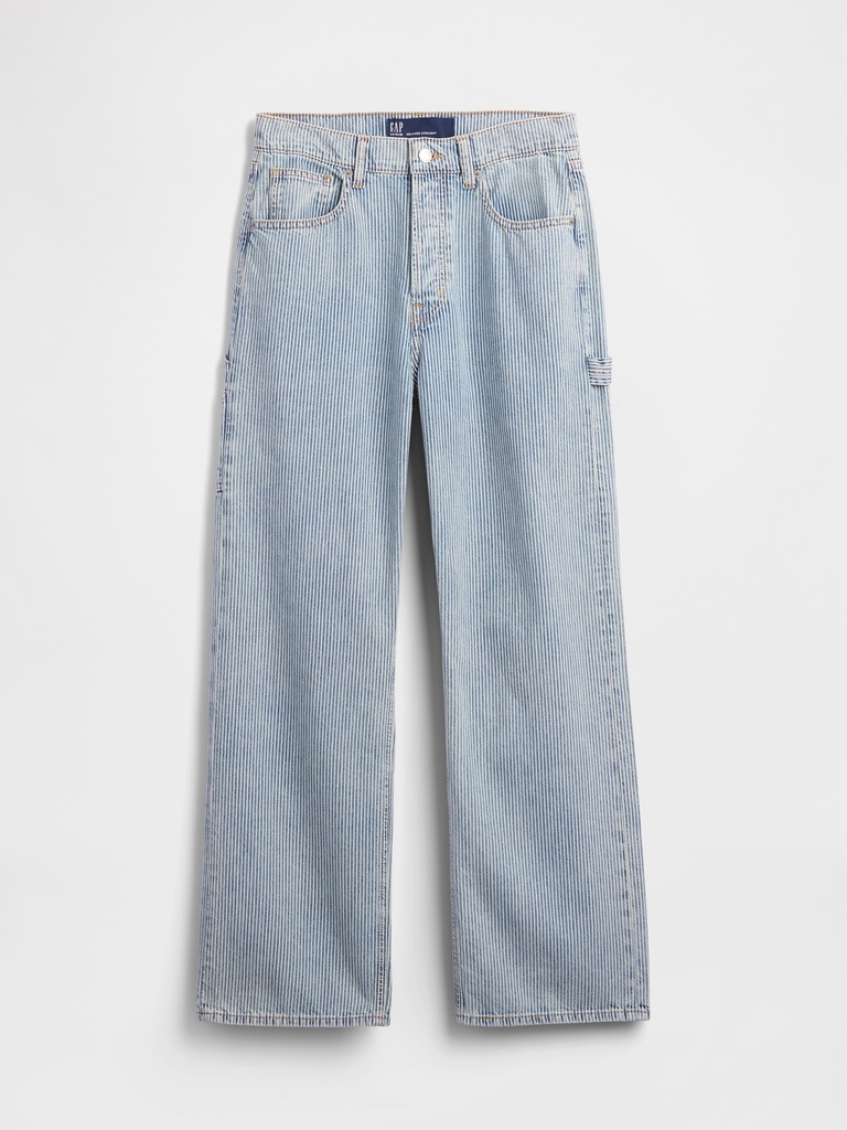 Low Slung Relaxed Straight Carpenter Jeans