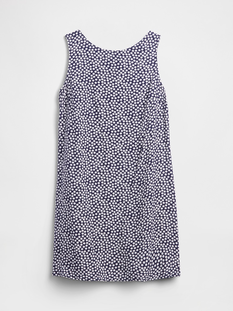 Print Sleeveless Mini Dress