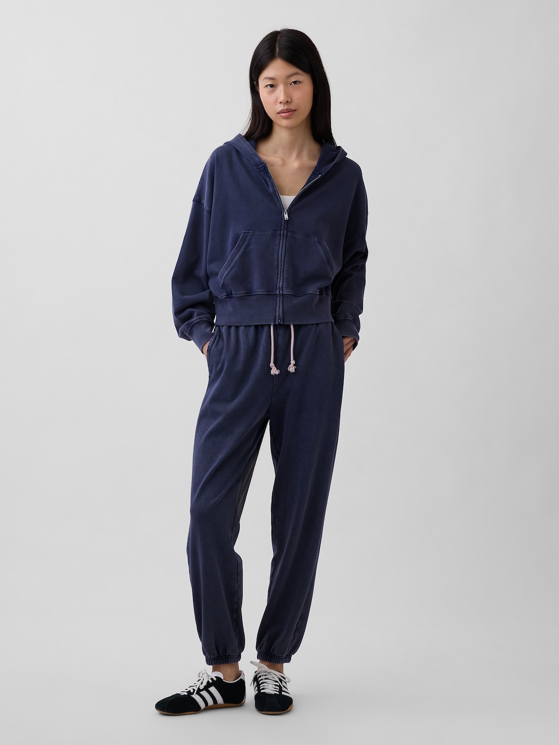 VintageSoft Terry Zip Hoodie