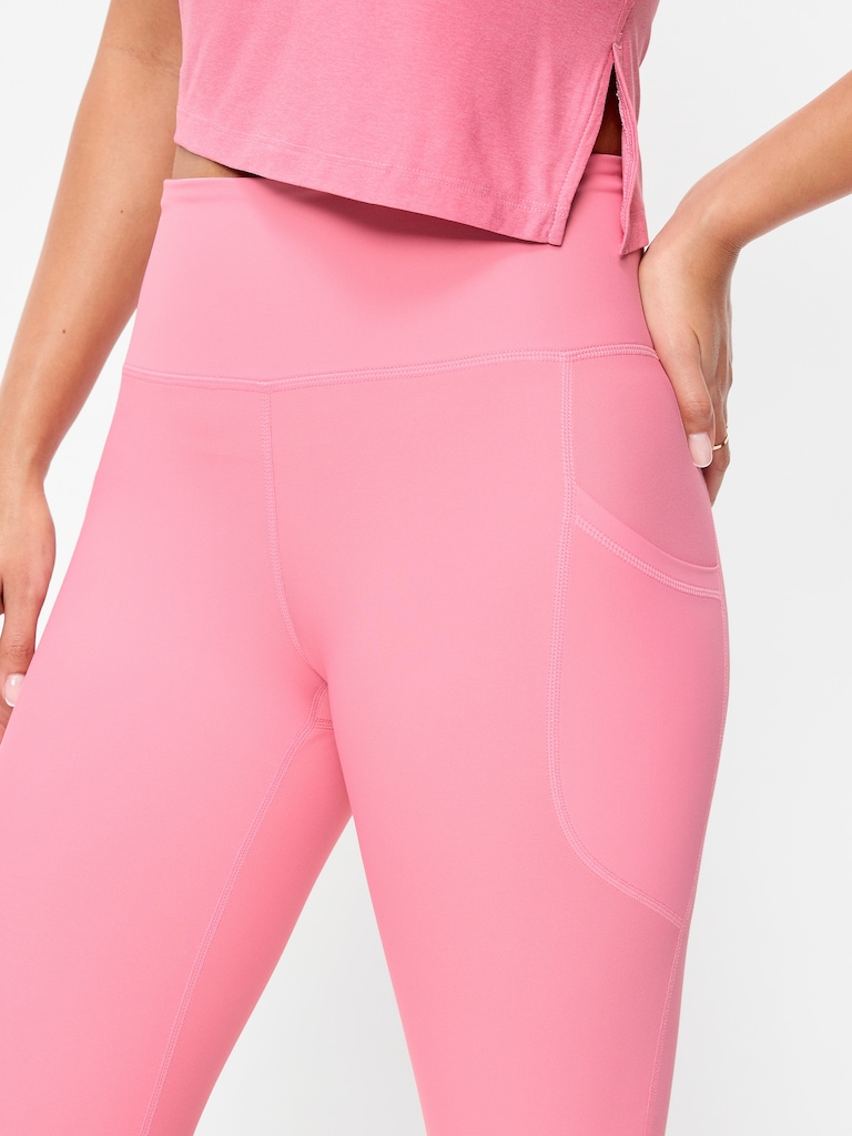 High-Waisted PowerSoft 7/8 Pocket Leggings