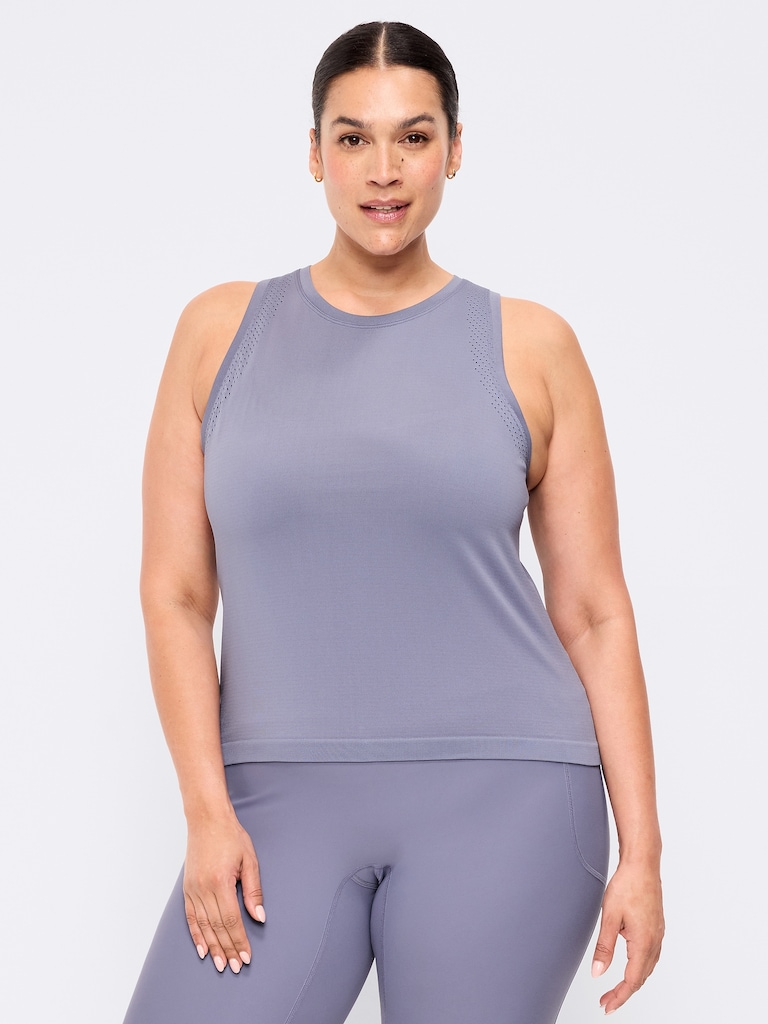 Fluid Seamless Loose Tank Top