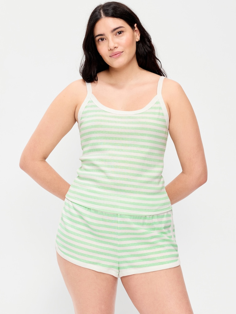 Pointelle Cami Tank Top