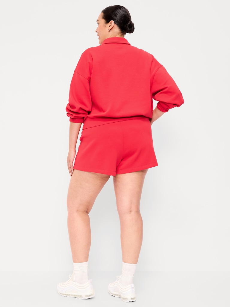 Relaxed Dynamic Fleece Pique Shorts