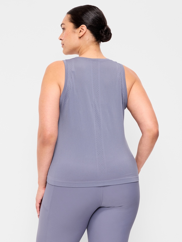 Fluid Seamless Loose Tank Top