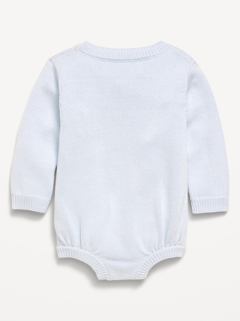 Disney© Dumbo Sweater-Knit One-Piece Romper for Baby