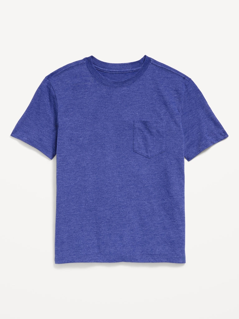 Softest Short-Sleeve Pocket T-Shirt for Boys