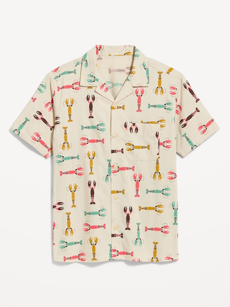 Short-Sleeve Camp Shirt
