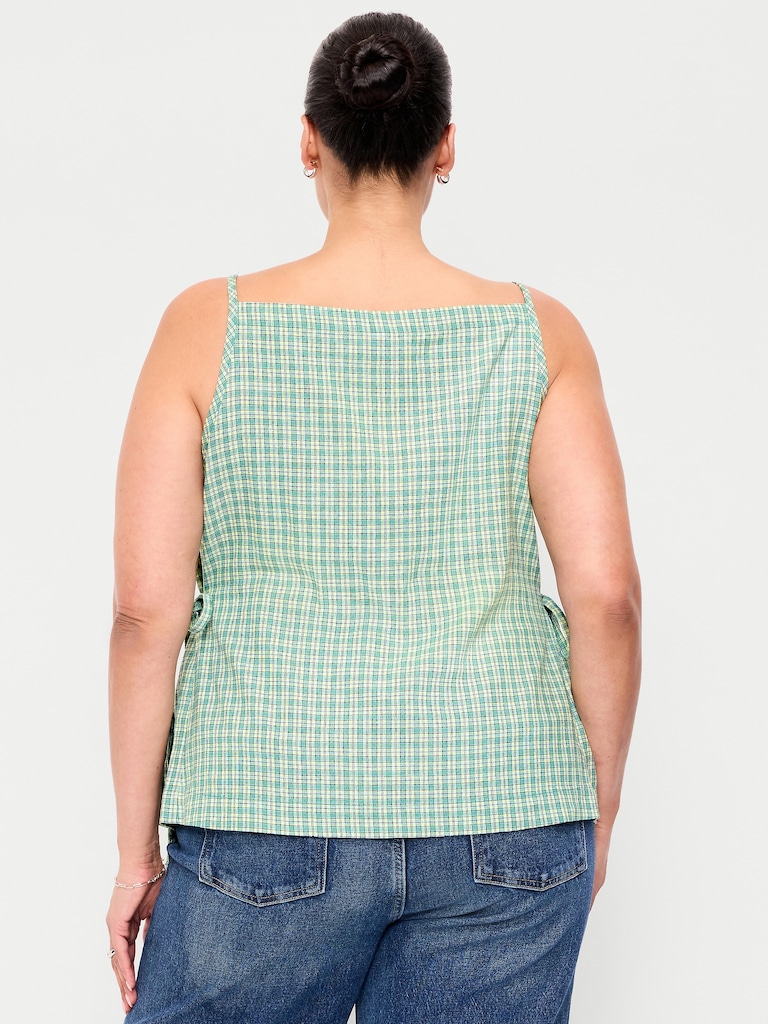 Apron Side-Tie Tank Top