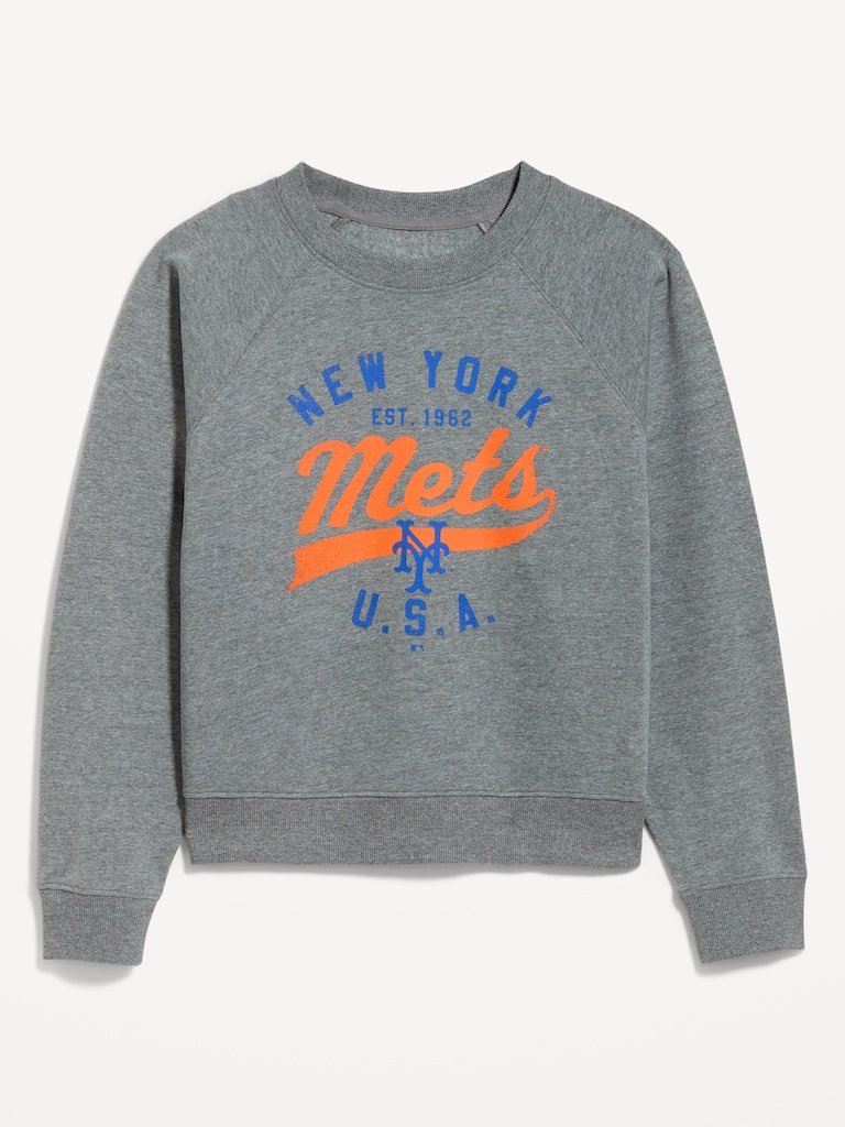 New York Mets Raglan Sweatshirt for Women