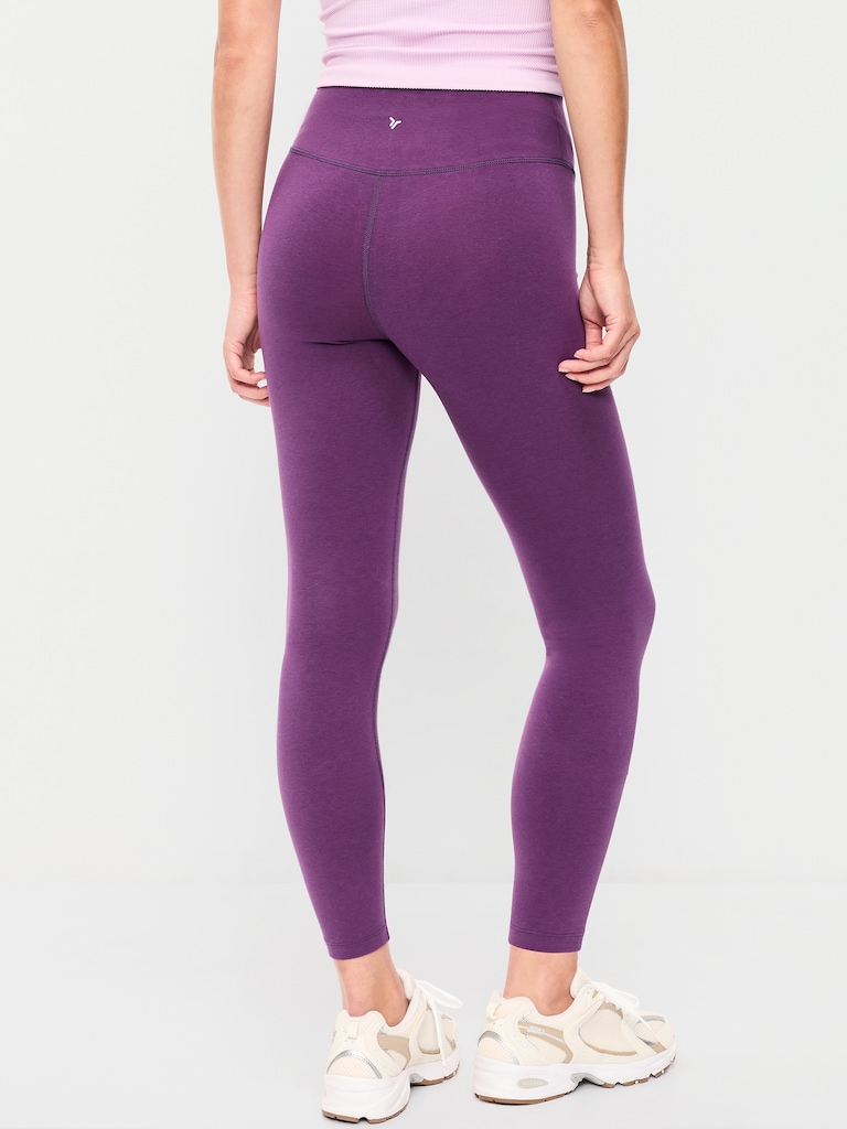 High-Waisted PowerChill 7/8 Cotton Leggings