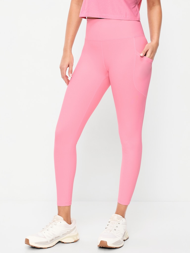 High-Waisted PowerSoft 7/8 Pocket Leggings