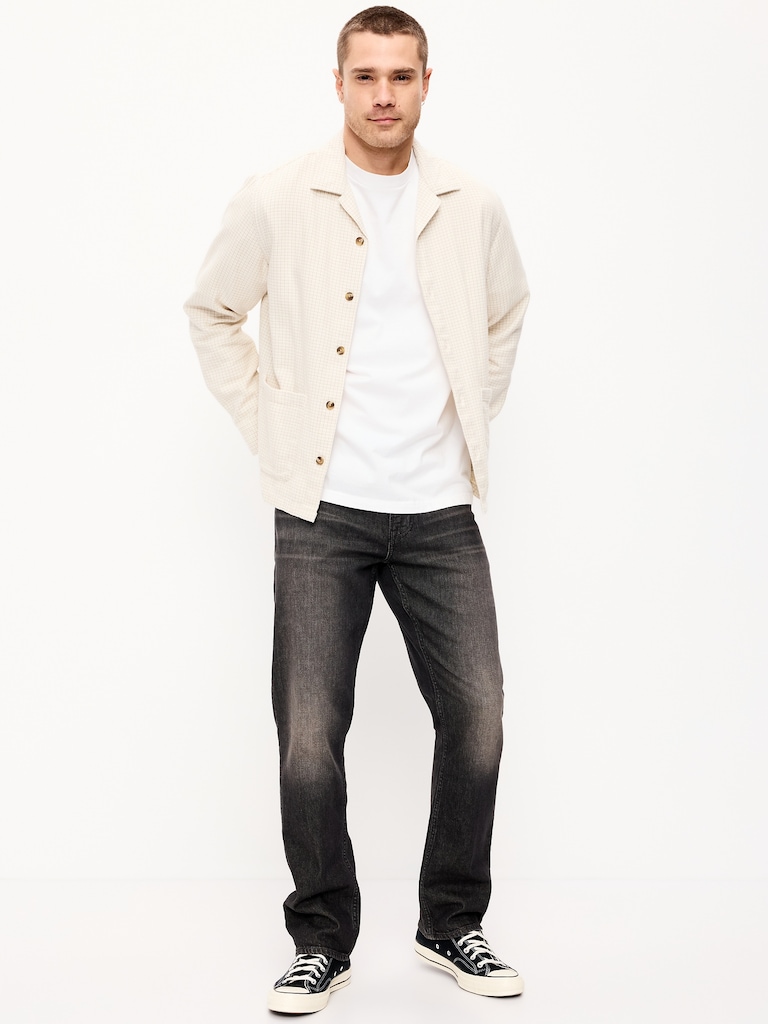 Straight Built-In Flex Jeans