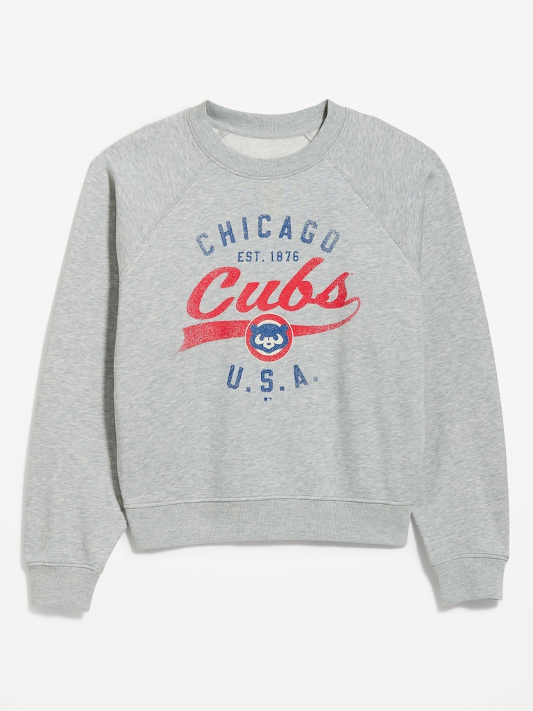Chicago Cubs Raglan Sweatshirt for Women