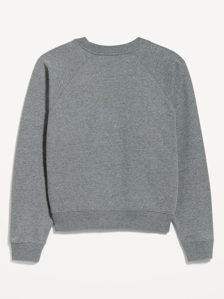 Atlanta Braves Raglan Sweatshirt for Women