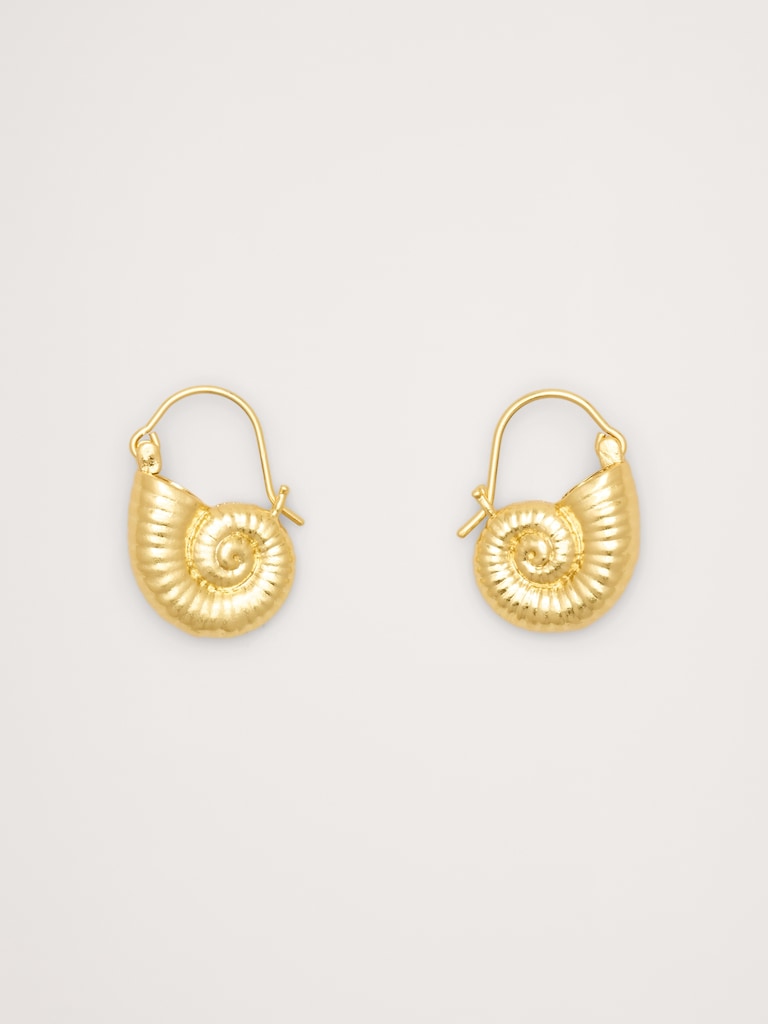 High Tide Hoop Earrings by Anni Lu