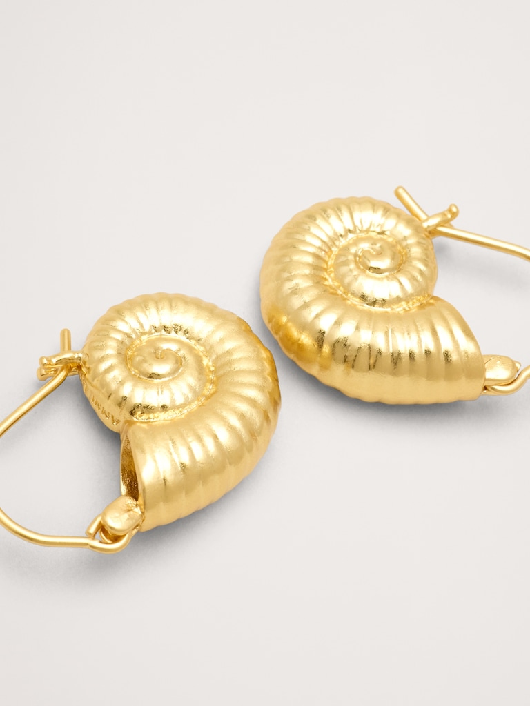 High Tide Hoop Earrings by Anni Lu