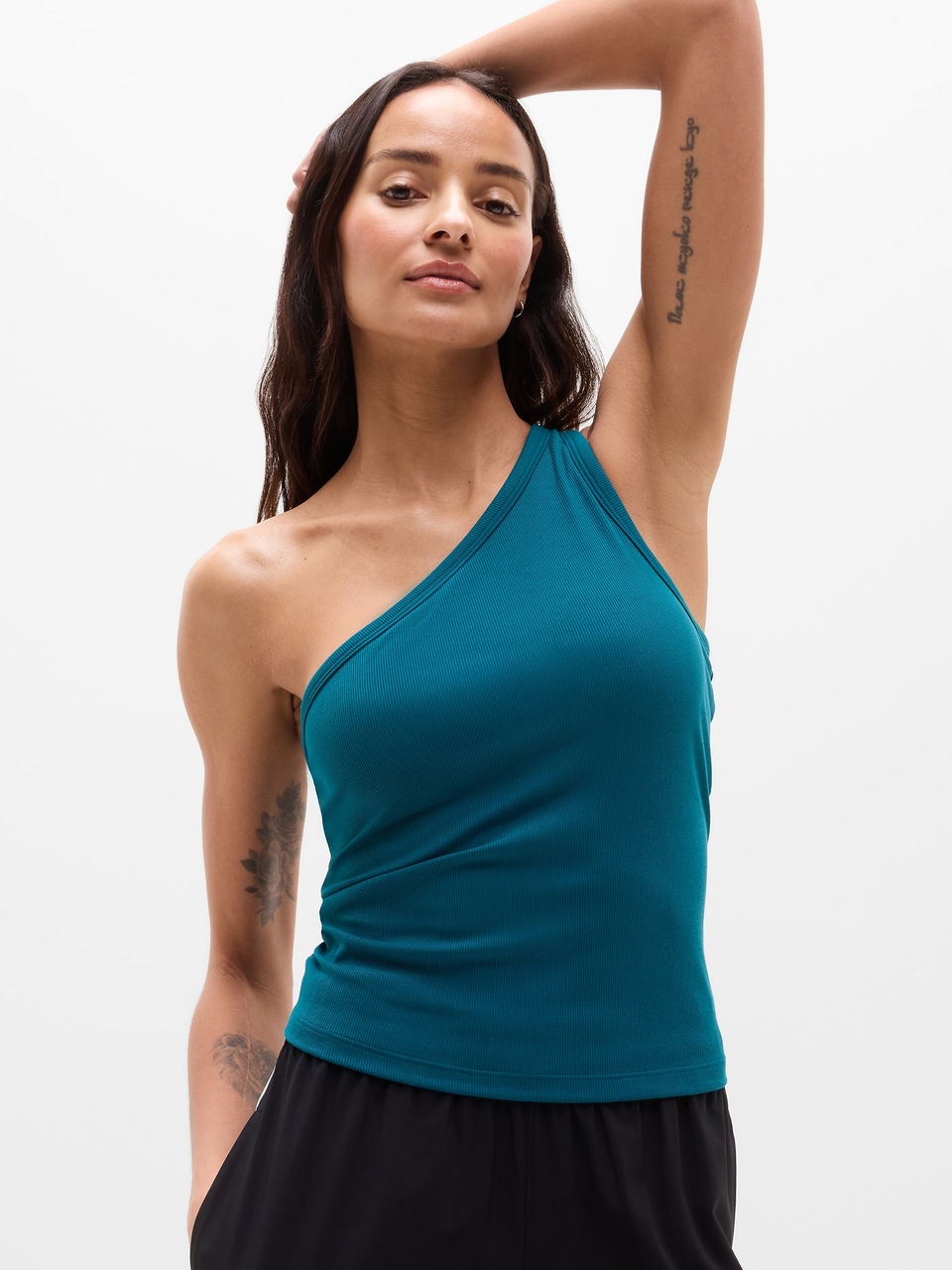 V-Neck Hardware One-Piece Swimsuit