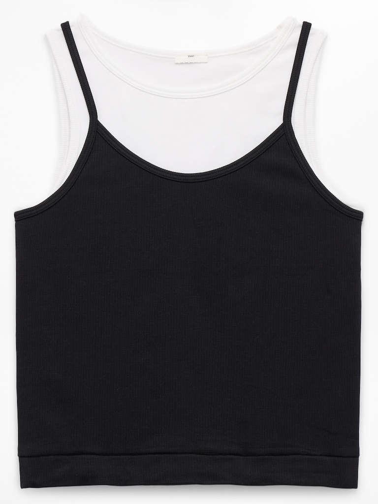 Athleta Girl Rise Above Rib Double Up Tank