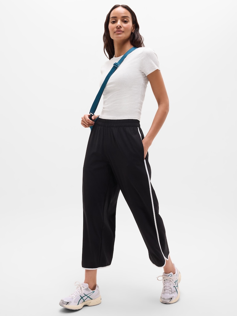 Signature Rib Crop Tee